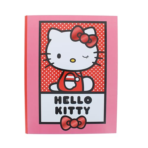 Blueprint Collections Hello Kitty Ringbinder | Cute Kawaii Folder | Hello Kitty School Supplies & Gifts