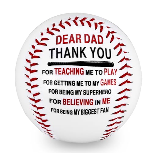 Fathers Day Baseball Gifts for Dad, Cool Gifts for Dad from Daughter Son, First Fathers Day Presents for New Dad Baseball Accessories for Men Daddy to Be Gift for First Time Daddy Birthday Christmas