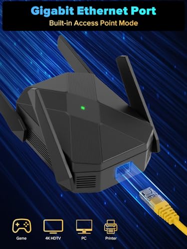 2026 AX3000 WiFi 6 Extender, WiFi Extender Signal Booster - image 5