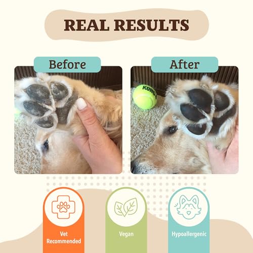 Image of Natural Dog Company Paw Soother Balm Bundle, with 4 Travel Sticks (0.15 oz Each), Lotion, Moisturizes & Soothes Irritated Paws & Elbows, Protects from Cracks & Wounds, Lick-Safe, Made in USA