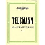  6 Sonatas in canon form - 2 Violins - Book
