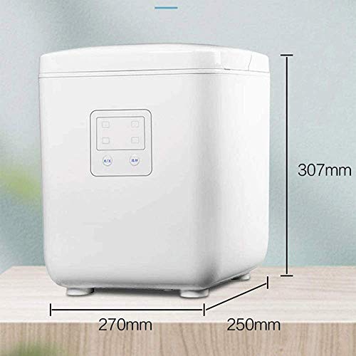 Máquina de Hielo Portátil 15KG/24hrs Negra miniatura 3