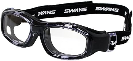 Amazon スワンズ Swans Gurdian ガーディアン Gds 001 クリア ブラック キッズ ジュニア アイガード スポーツゴーグルメガネ Swans スワンズ スポーツ アウトドア