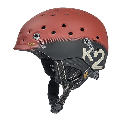 Genere: Uomo K2 Casco da Sci Route, Rust, L-XL
