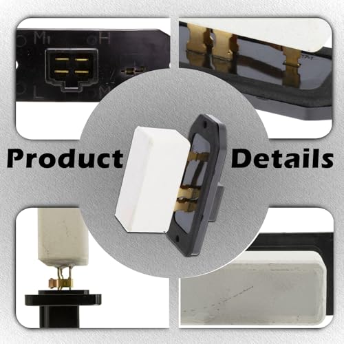 Image of HVAC Heater Blower Motor Resistor Compatible with Toyota 2000-2006 Tundra Replaces 871380C010 3A1214 JA1300 RU1105 RU412 (00 01 02 03 04 05 06)