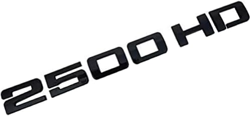 Miniatura 2 de 2X 2500HD 2500 HD Emblems 3D Calcomanías Insignias (negro)