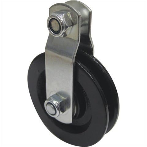 Cast Iron Pulley w/Sealed Ball Bearings - 3.5"