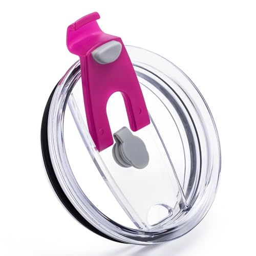 Prurex 30oz Tumbler Lids,Replacement Lids for 30oz Yeti Rambler, Ozark Trail and More,BPA Free,30 ozTumbler,Cup Cover (Magenta)