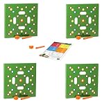 4 Pack Seeding Squares + Spare Parts Kit – Classroom Gardening Kit for Schools, Group Planting & Reusable Garden Systems