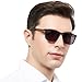 OCCI CHIARI Retro Oversized Reading Sunglasses Men Stylish Full Lens Sun Readers 1.0 1.25 1.5 1.75 2.0 2.25 2.5 2.75 3.0 3.5 (Black,2.75)