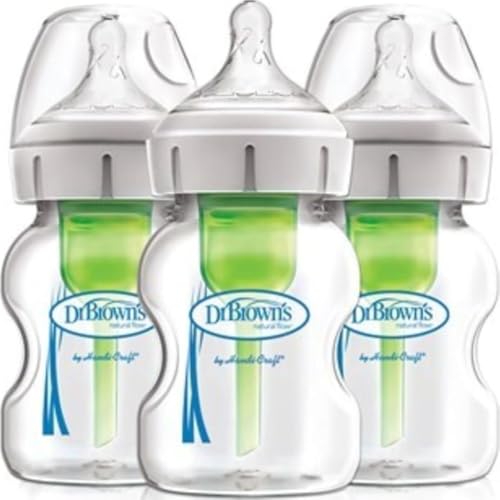Dr. Brown's Anti-Colic Options+ Wide-Neck Glass...
