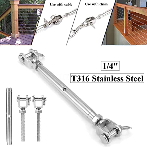 Gepnoo de Tensão de aço Inoxidável M5 - M20 Fechado, Prata, M10.