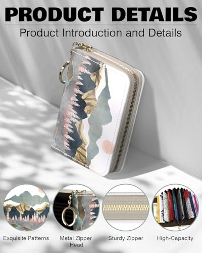 Image of Credit Card Holder, Stylish RFID-Blocking Slim Wallet, Mountain