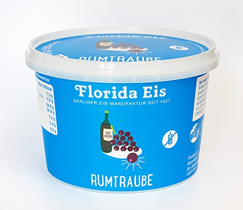 Eiscreme "Florida Eis" Rumtraube - Familienpackung - 500ml Cover