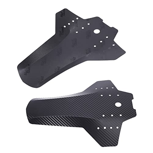 Lizusidtsy 2Pcs Mountain Bike, Front and Rear Mud Guard, Adjustable Fenders Fits 26 Inch, 27.5 Inch, 29 Inch Size Bike