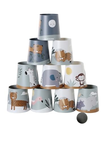 VERTBAUDET Jeu Chamboule Tout Tanzanie Vert TU