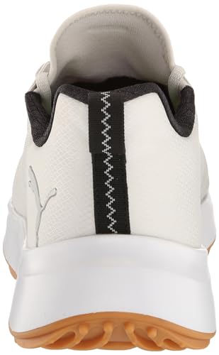PUMA Golf Men's Fusion Crush Sport Wide Golf Shoe, Feather Gray-Puma BL, 153