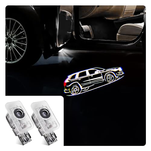 XC90 XC60 Car Door Lights Logo Ghost Shadow Welcome Puddle Projection Light Compatible for XC90 XC60 Accessories (CX90)