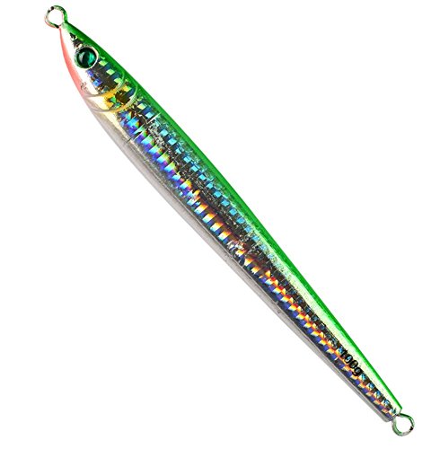 Eternal Wings メタルジグ40g/60g/80g/100g/250g ジグ 5個セット水中でのジャーク にも機敏に対応 (100g) 3枚目