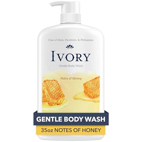 Ivory Gentle Body Wash, Honey Scent Cover