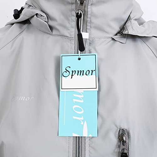 Image of Women's Lightweight Waterproof Jacket Packable Windbreaker Running Coat