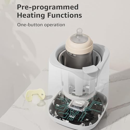 Image of BAYBEE 10 in 1 Baby Bottle Sterilizer & Warmer | Portable Baby Milk, Water, Food Warmer | Electric Bottle Sterilizer for Baby with Manual Temperature Adjustment, BPA Free | Fast Bottle Warmer