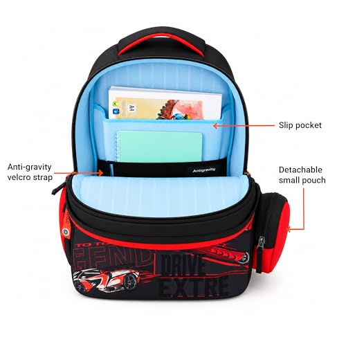 Image of Nasher Miles Polyester Backpack | Ideal for Preschool, Kindergarten, College, School, Office& Travel | Toddler, Girls, Boys, Men, Women
