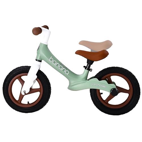 banana bike LT Balance Bike - Lightweight No Pedal Toddler Bike with Adjustable Handlebar and Seat - Bicycle for Kids Ages 2-5 - Design for Early Riding Skills Development - 20.8x34.25in, Jungle Rex