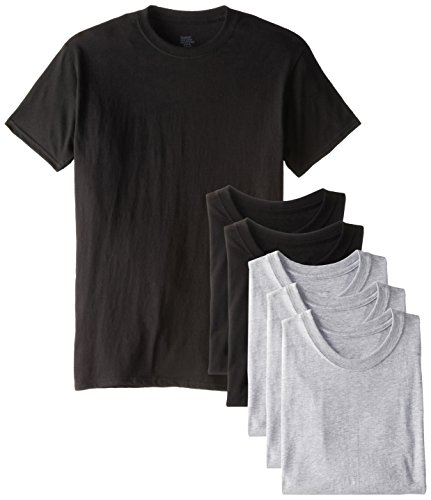 Hanes Ultimate Men's 6-Pack Crew T-Shirt