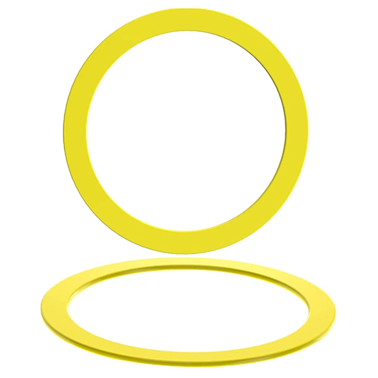 Housoutil 5 Sätze Block Zauberstab Dual Bad Toilettensitzteile Rand Dichtung Für Spülkasten Wc Versiegelung Wc-tank-dichtungsring Austauschset Für Toilettenteile Kieselgel Yellow 2 Stück * 5