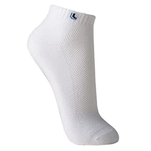 Kit 3 Pares Meias Masculina Cano Curto Algodão Lupo 3225 - Branco - M - 33/38