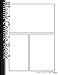 Produktbild Blank Comic Book Pages-Blank Comic Strips-3 Panels, 8.5"x11",100 Pages: Create Your Own Comics With Blank Multi Panels Drawing Paper