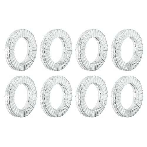 Rondelle de verrouillage 1/4" UXCELL acier au manganèse haute résistance DIN 25201