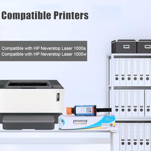 Image of proffisy 103A Toner Cartridge, W1103A Toner Reload kit Compatible with HP Neverstop Laser 1000a, Neverstop Laser 1000w (2 pcs)