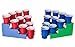 Produktbild Step Pong Beer Pong Rack - 3-D Bier Pong für Rote Partybecher (inkl. 50 Becher)