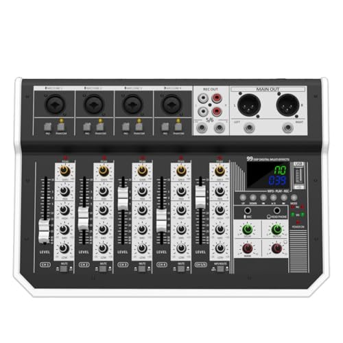Console de mixage 99dsp avec interface USB pour conférence et performance