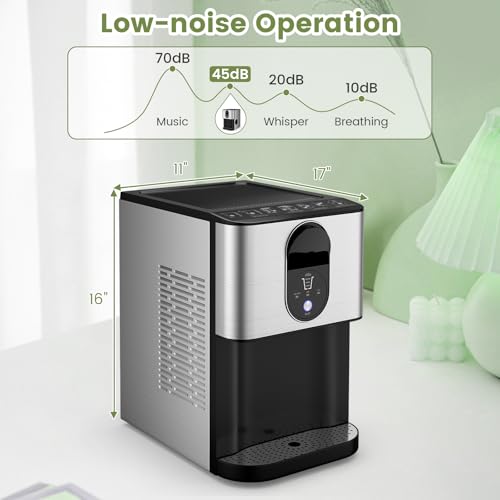 Máquina de Hielo Nugget Auto-dispensable 56 lbs/24h miniatura 3