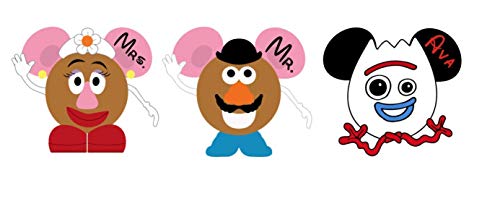 For Disney Cruise Magnet - Personalized Door Magnet Toy Heads - 8 Pattern Choices Sheriff Buzz Bo Alien Rex Etc. #TOP2