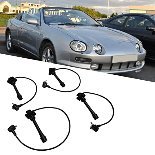 Pwshymi 9091922327, vela de ignição de carro à prova de desgaste 4 peças de proteção de isolamento p