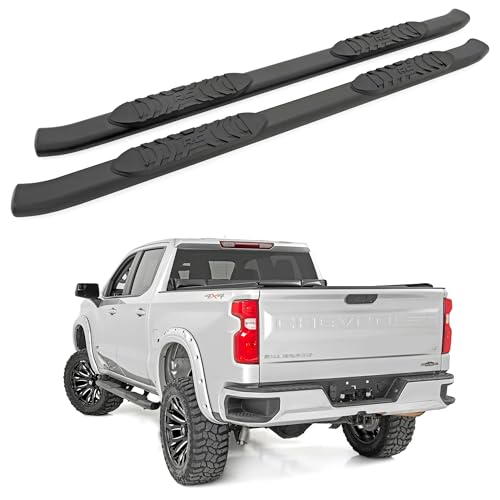 Rough Country Oval Nerf Steps for Chevy Silverado & GMC...