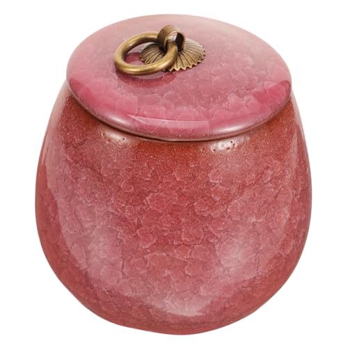 NOLITOY ペット壷 火葬骨壷 ペットの墓標 犬の骨壷 おしっこ 死別 ミニ記念品壷 ドッグバス 犬の灰のためのペット骨壷 装飾壷 猫の灰を入れる壷 遺灰用の小さな壷 犬の壷 セラ