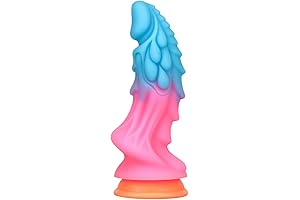 Glow in the Dark Luminous Dragon Dildo Made for Women's Ectasy