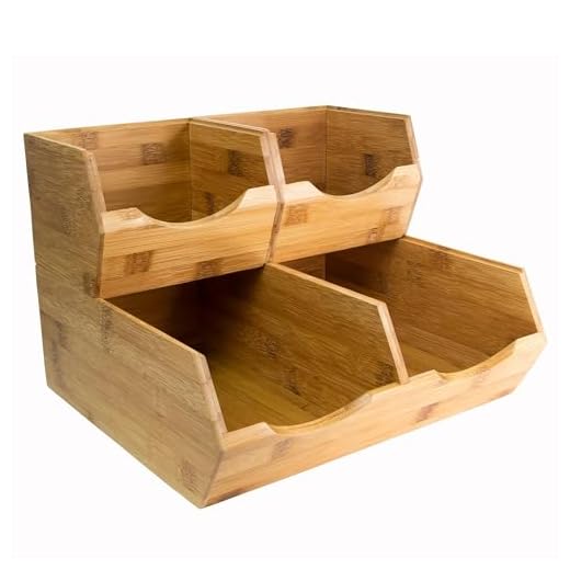 Sustainable Bamboo Pantry Storage Bins