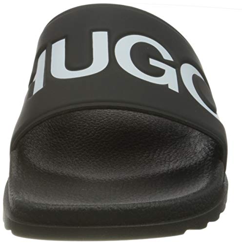 Hugo Men's Modern Mules, Black, 7.5 #TOP1