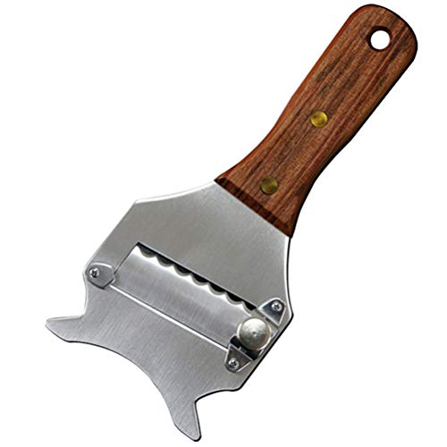 Rallador genérico para trufa, chocolate y queso con mango de madera miniatura 1