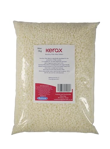 Cera KeraSoy Pillar en escamas Mouldmaster de 2kg para hacer velas de molde estables 3