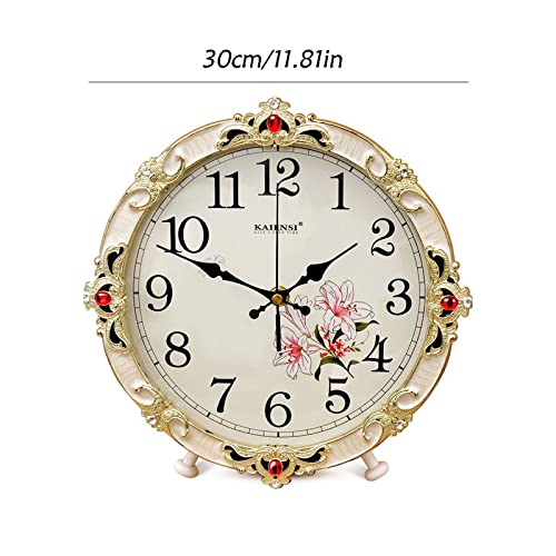 Reloj de mesa para sala de estar que elimina el tictac molesto en casa 3