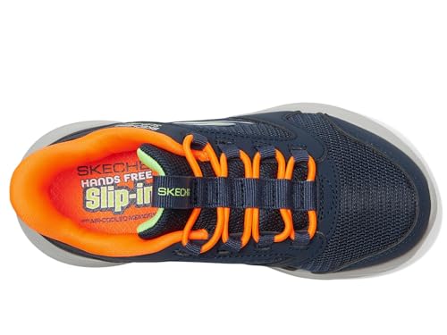 Skechers Boy's Hands Free Slip-ins-go Run 400 V2-Turbo-Brisk 403899l (Little Big Kid) Sneaker2