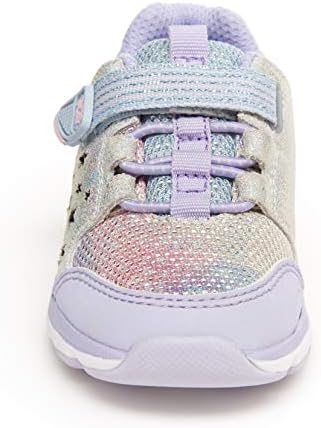 Stride Rite Girls' M2P Moriah Sneaker, Lavendar ,1.5 Wide Little Kid | Image 4