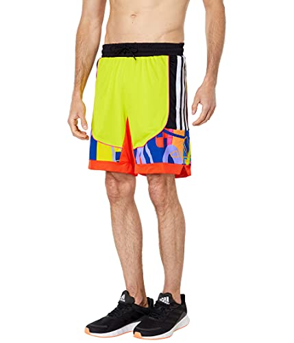 Short adidas Pride jaune pour vos sessions de running estivales
